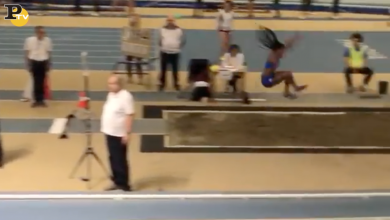Salto in lungo: il record di Larissa, la figlia di Fiona May | video