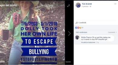 Suicida a 14 anni per il bullismo on-line