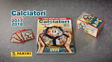 Ecco “Calciatori 2017-2018”, l’album delle Figurine Panini
