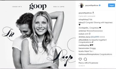Gwyneth Paltrow: anche il matrimonio è questione di business