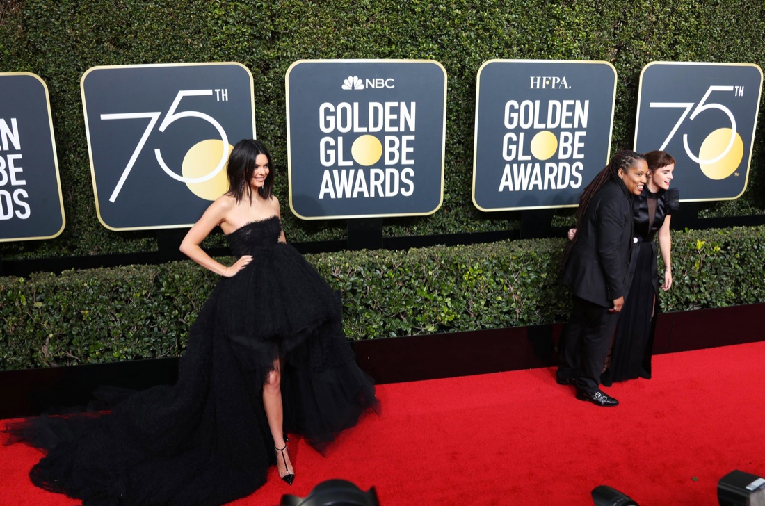 Golden Globe: le attrici si vestono in nero