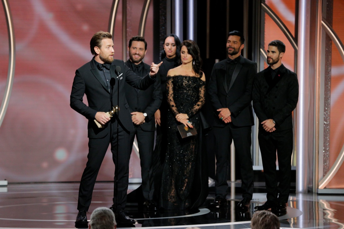 Golden Globe: le attrici si vestono in nero