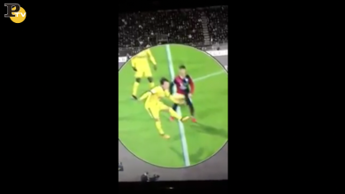 Il fallo di mani da rigore di Berardeschi non visto dal Var | video