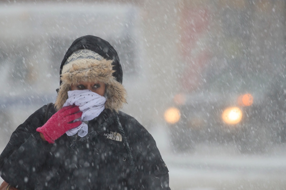 New York: la tormenta di neve che blocca la città – FOTO New York: la tormenta di neve che blocca la città – FOTO