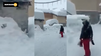 Cervinia isolata per la troppa neve. 10mila turisti bloccati | video