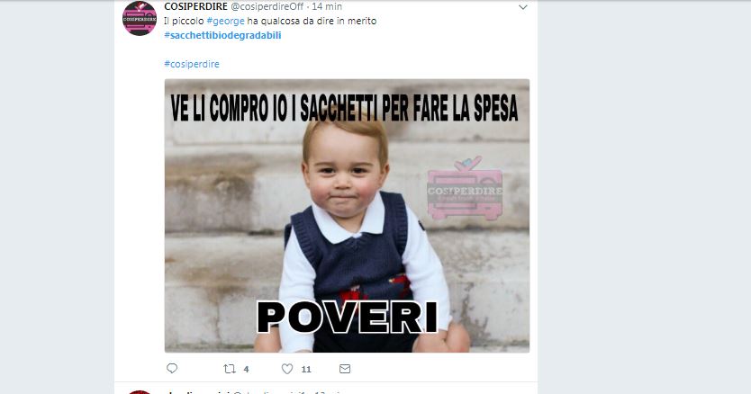 Sacchetti bio e a pagamento: i social si spaccano sulla nuova legge Sacchetti bio e a pagamento: i social si spaccano sulla nuova legge