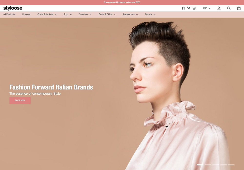 Styloose: the Italian new e-boutique of contemporary fashion brands