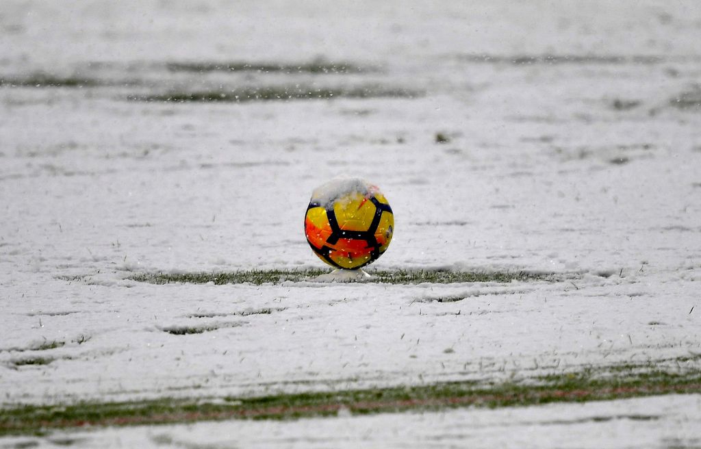 Juventus-Atalanta rinviata per neve: le immagini del maltempo allo Stadium