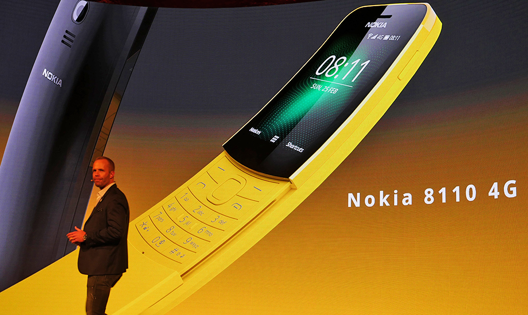 Nokia 8110: la rinascita del “bananino” Nokia 8110: la rinascita del “bananino”