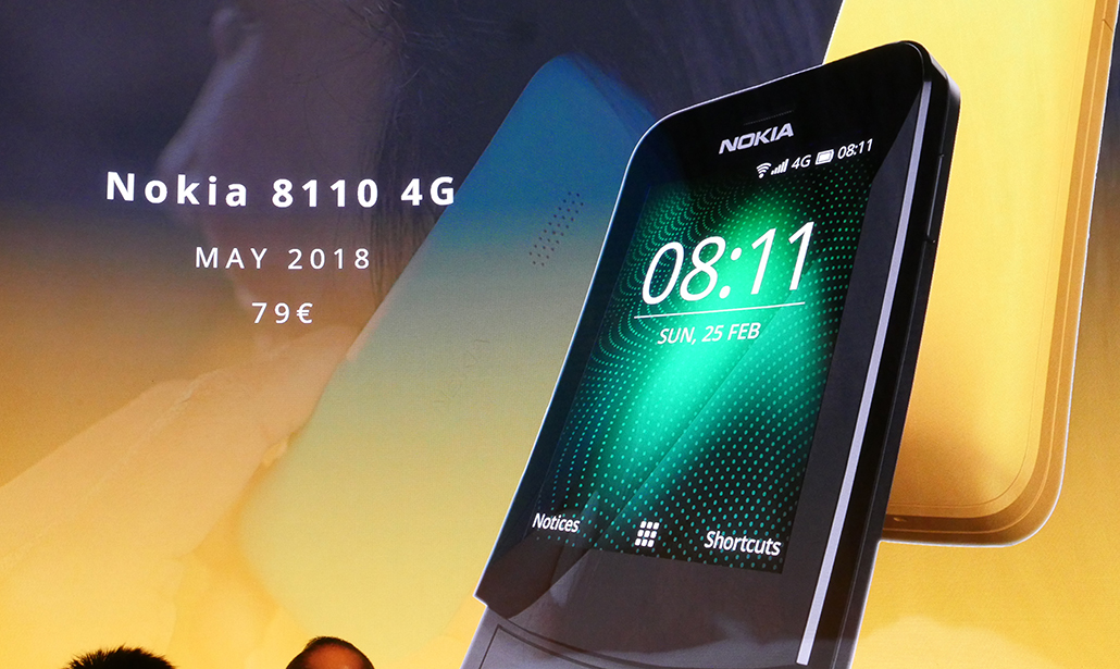 Nokia 8110: la rinascita del “bananino” Nokia 8110: la rinascita del “bananino”