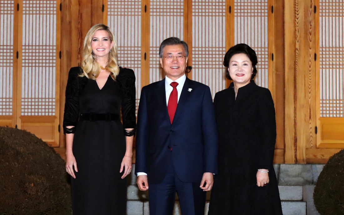 Ivanka Trump in Corea del Sud: le foto della visita Ivanka Trump in Corea del Sud: le foto della visita