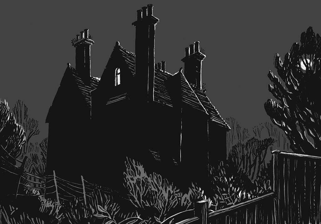 Thornhill: parole e illustrazioni si alternano in una storia dark