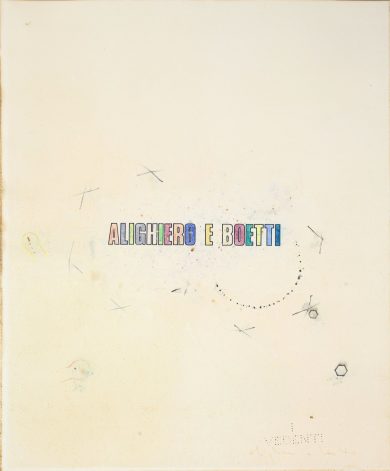 Alighiero Boetti, Il suo mondo fantastico in mostra a Milano