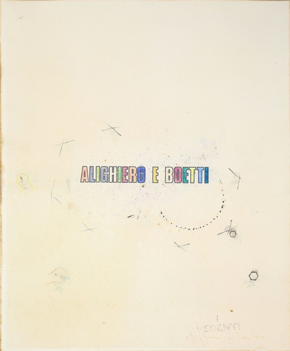 Alighiero Boetti, Il suo mondo fantastico in mostra a Milano Alighiero Boetti, Il suo mondo fantastico in mostra a Milano