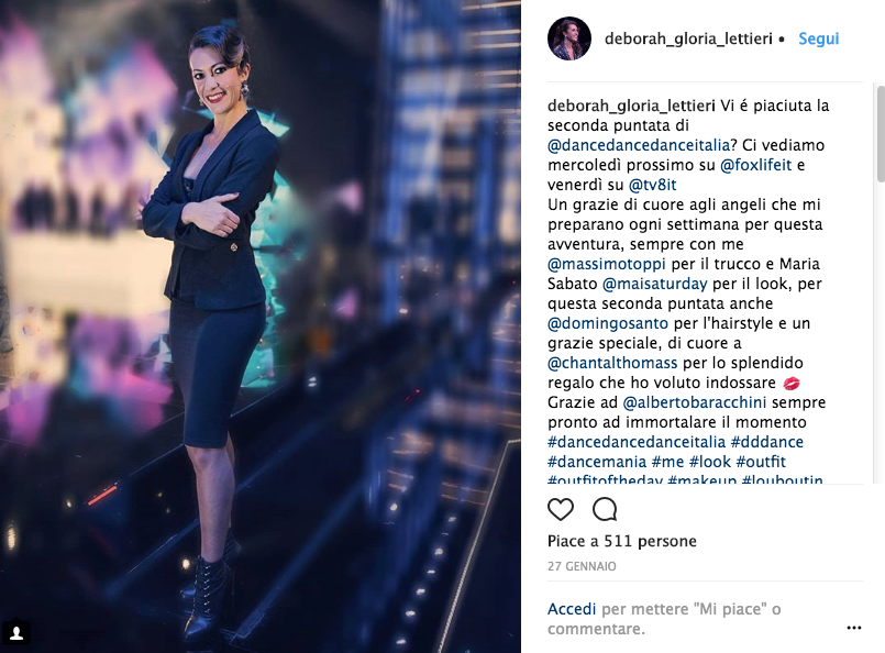 La doppia vita di Deborah Lettieri, tra il  Crazy Horse e Dance Dance Dance
