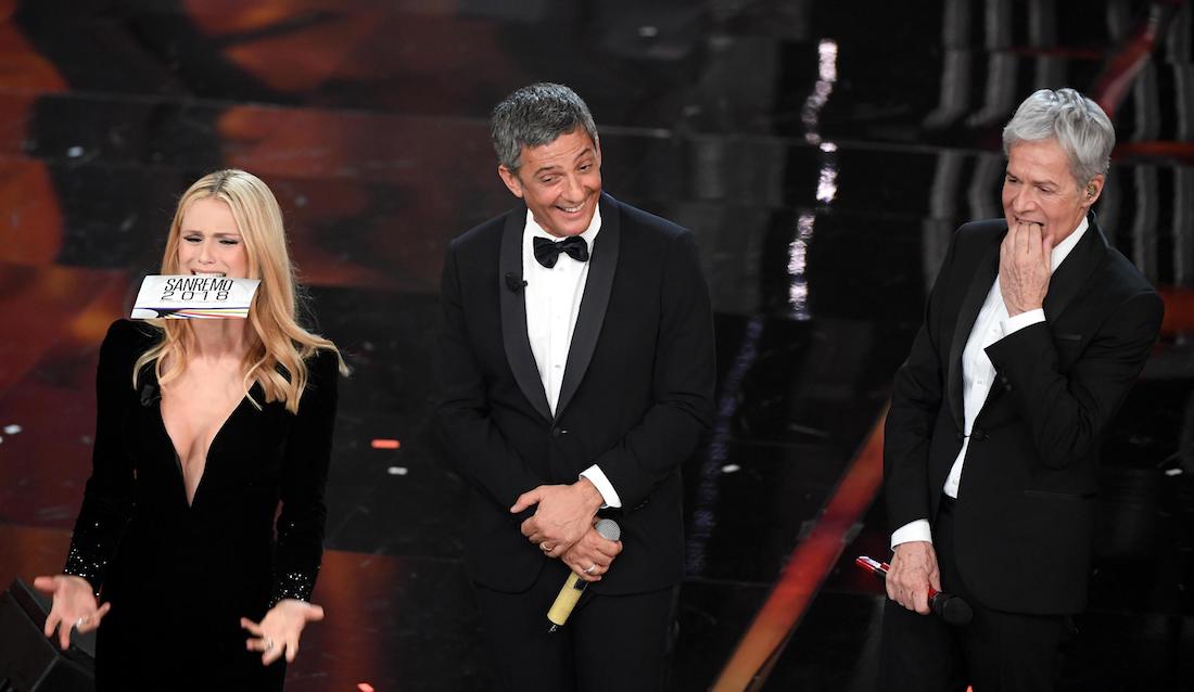 Sanremo 2018: Fiorello mattatore, è Favino la rivelazione
