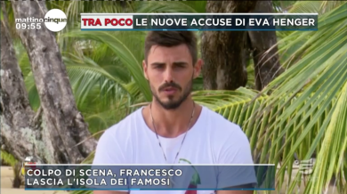 Francesco Monte lascia l’Isola dei Famosi | video