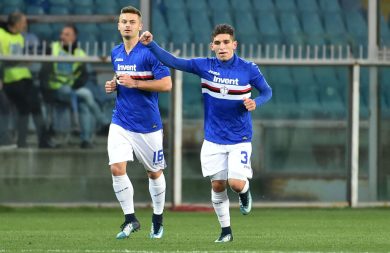 Sampdoria – Torino 1-1: la partita in 10 foto