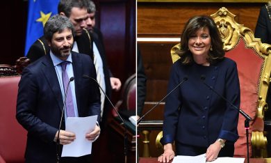 I presidenti Fico e Alberti Casellati: le promesse, le parole