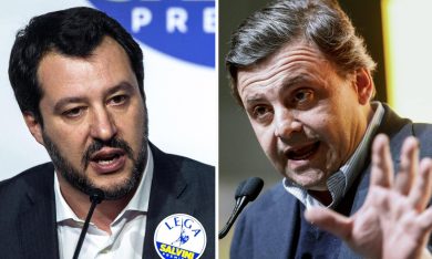 Salvini vs Calenda sui governi Gentiloni e Renzi: prove di leadership