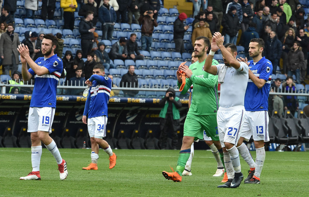 Sampdoria – Inter 0-5: la partita in 10 foto