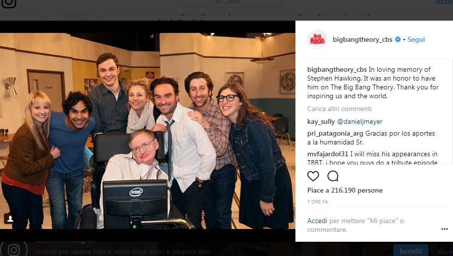 Perché Stephen Hawking è entrato nella cultura pop