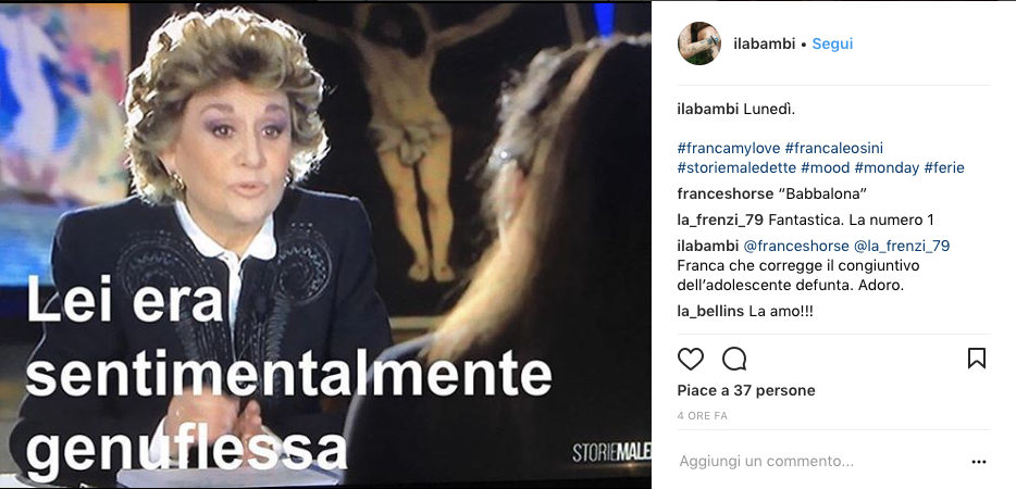 Storie Maledette: le frasi cult della Leosini che fanno impazzire i social