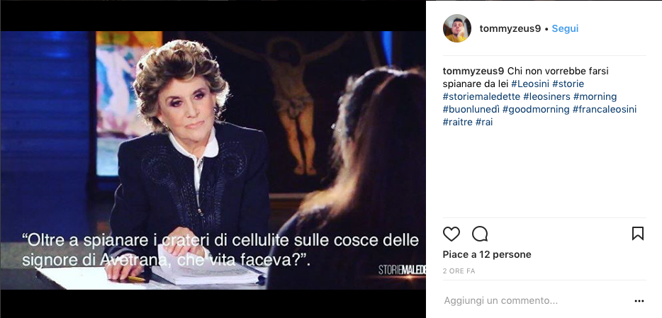 Storie Maledette: le frasi cult della Leosini che fanno impazzire i social