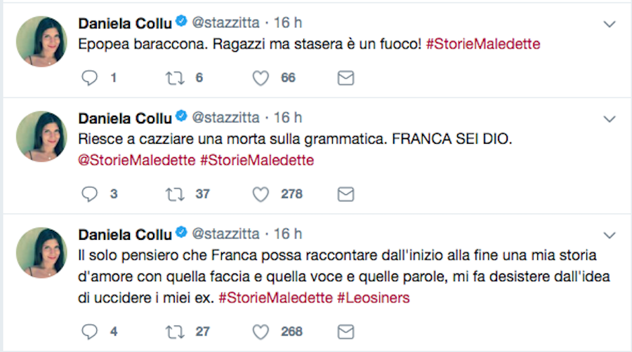 Storie Maledette: le frasi cult della Leosini che fanno impazzire i social
