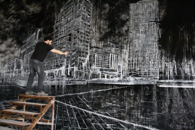 Christian Leperino, urban art a Milano