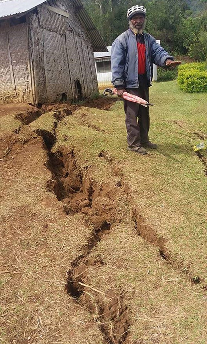 Papua Nuova Guinea devastata dal terremoto – Foto