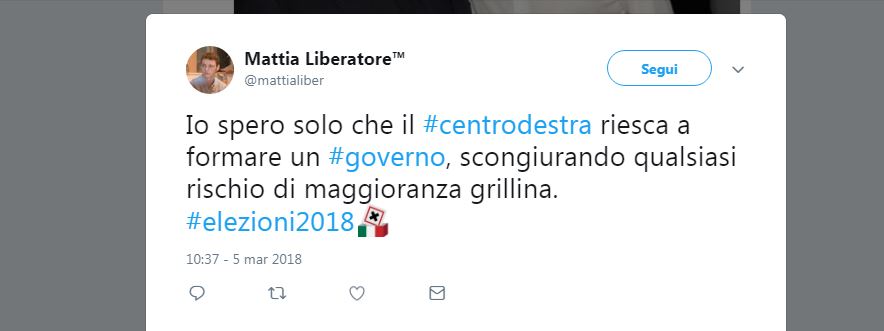 Elezioni politiche: le reazioni del giorno dopo sui social network Elezioni politiche: le reazioni del giorno dopo sui social network