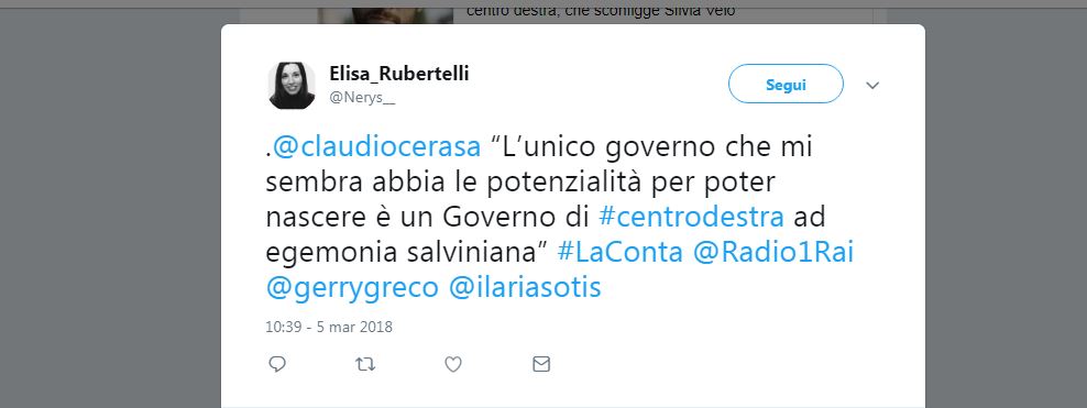 Elezioni politiche: le reazioni del giorno dopo sui social network Elezioni politiche: le reazioni del giorno dopo sui social network