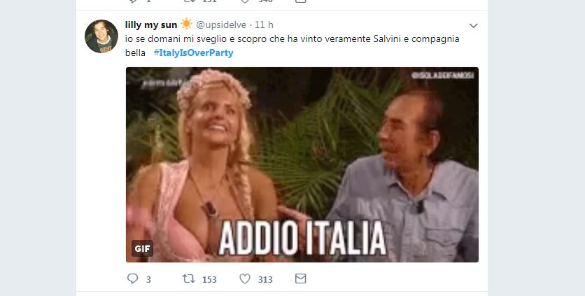 Elezioni politiche: le reazioni del giorno dopo sui social network Elezioni politiche: le reazioni del giorno dopo sui social network