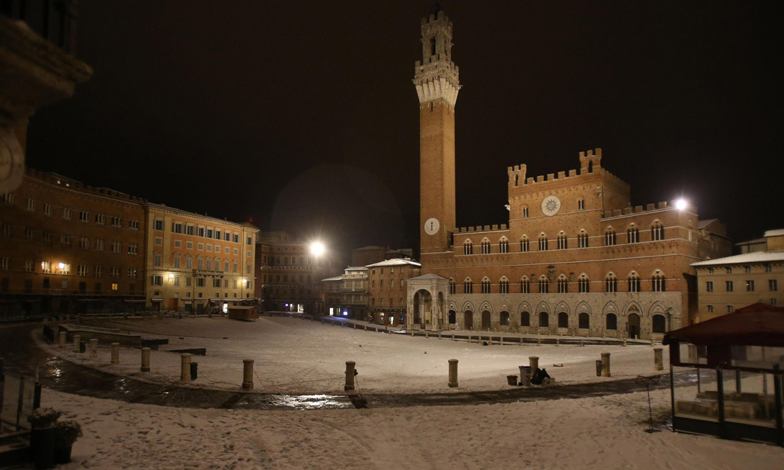 Maltempo: Milano, Genova, Roma e mezza Italia sotto la neve – Foto