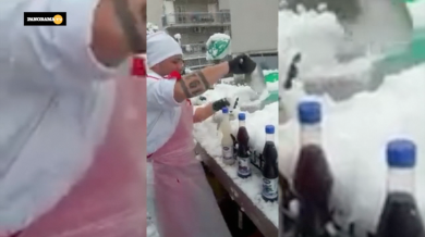 Napoli: vende granite fatte con la neve | video