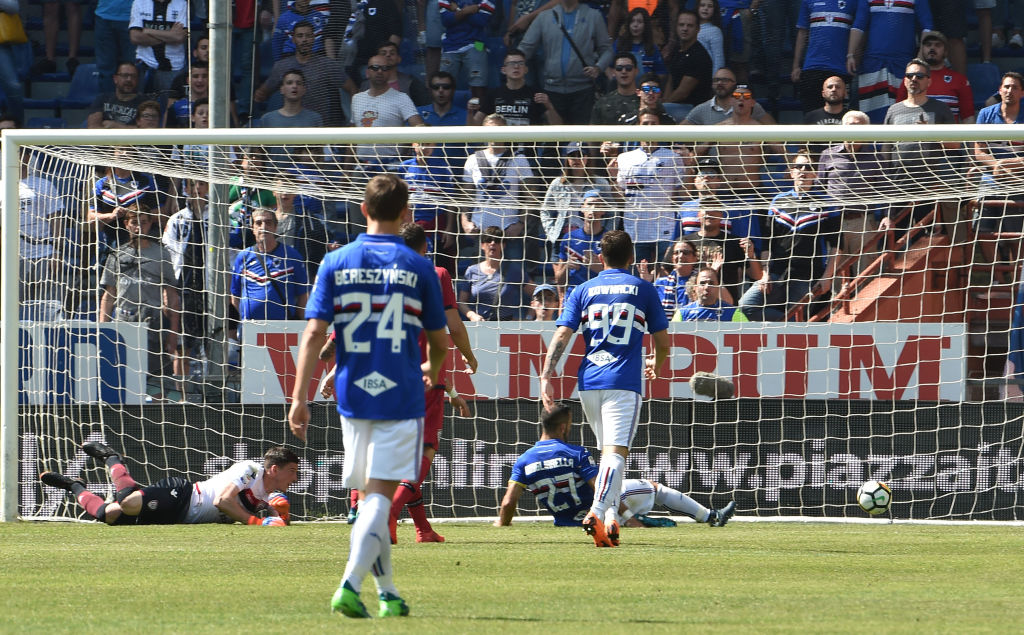 Sampdoria – Cagliari 4-1: la partita in 10 foto