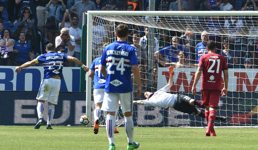 Sampdoria – Cagliari 4-1: la partita in 10 foto