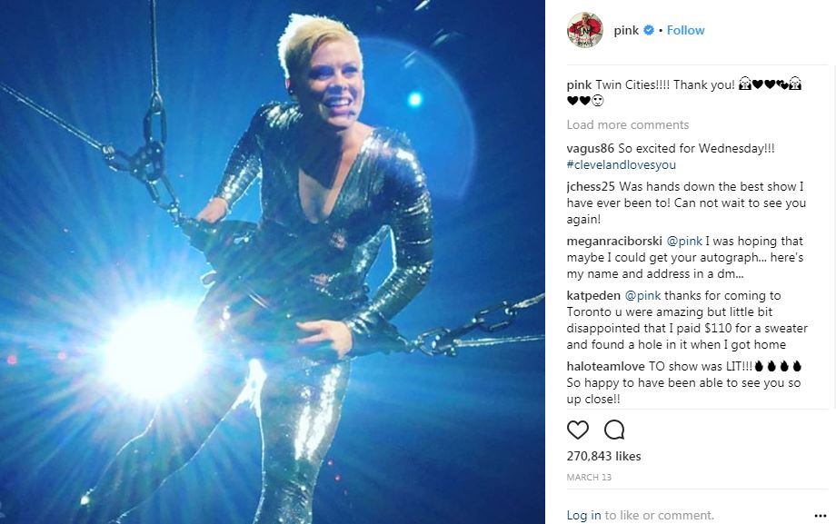 Perché scegliere Pink come donna dell’anno è rivoluzionario