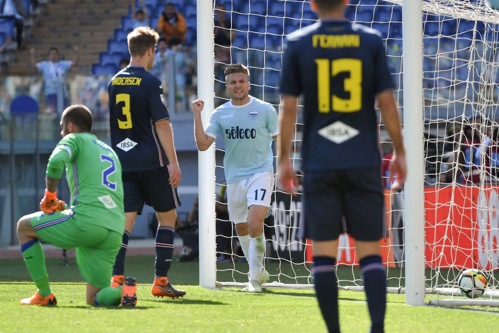 Lazio – Sampdoria 4-0: la partita in 10 foto