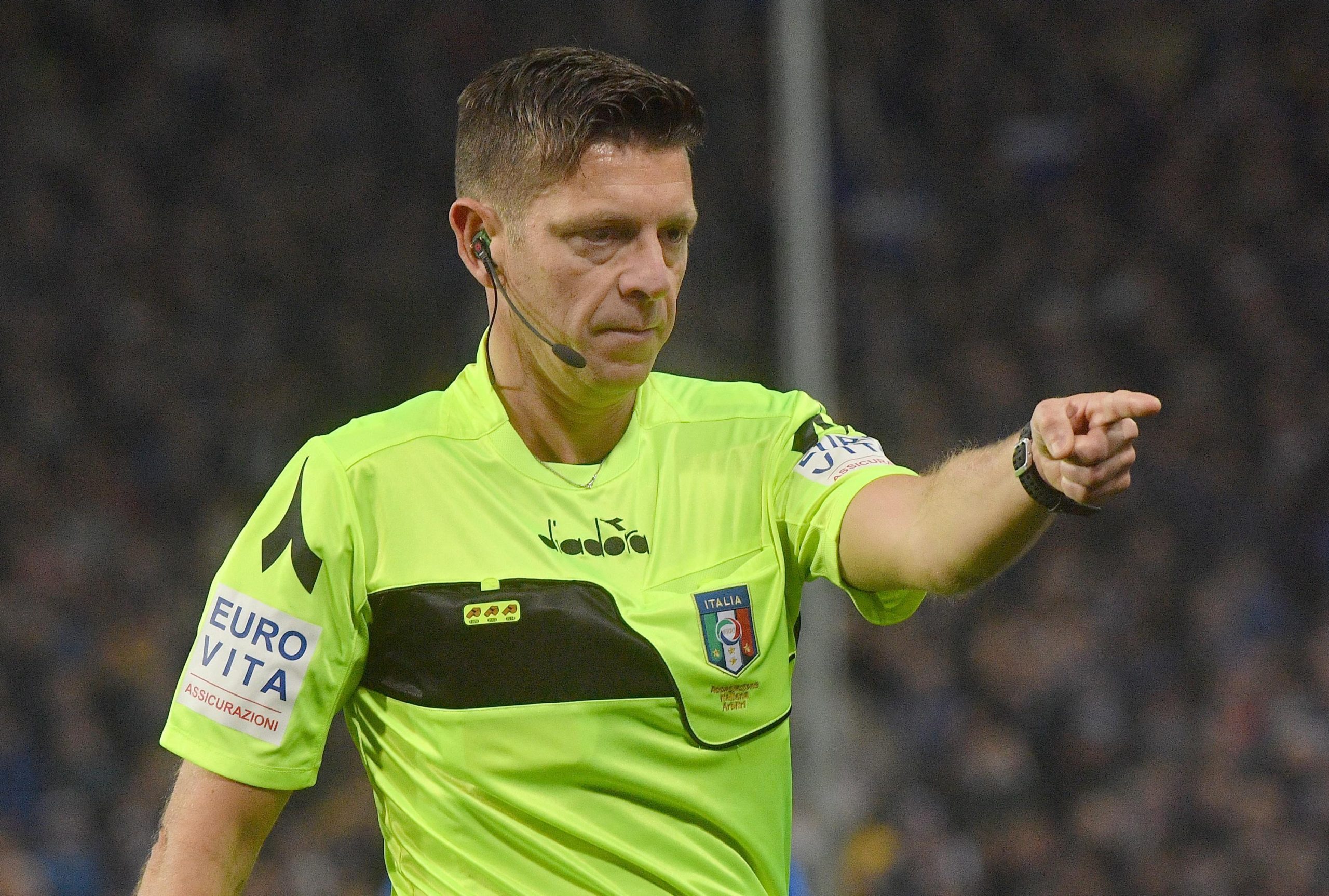 Juventus-Napoli: chi è Gianluca Rocchi, arbitro della sfida scudetto Juventus-Napoli: chi è Gianluca Rocchi, arbitro della sfida scudetto