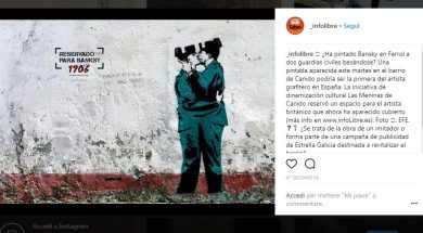 E se questo fosse il primo Banksy in Spagna?