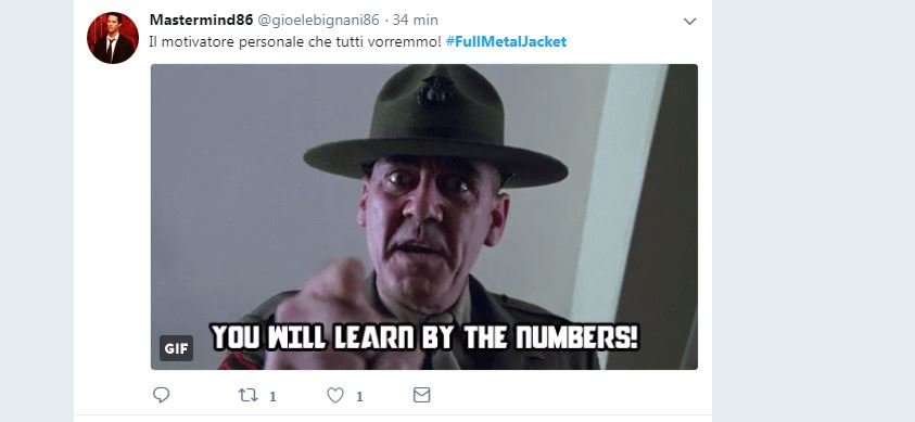 Ecco come i social network ricordano il Sergente Hartman Ecco come i social network ricordano il Sergente Hartman