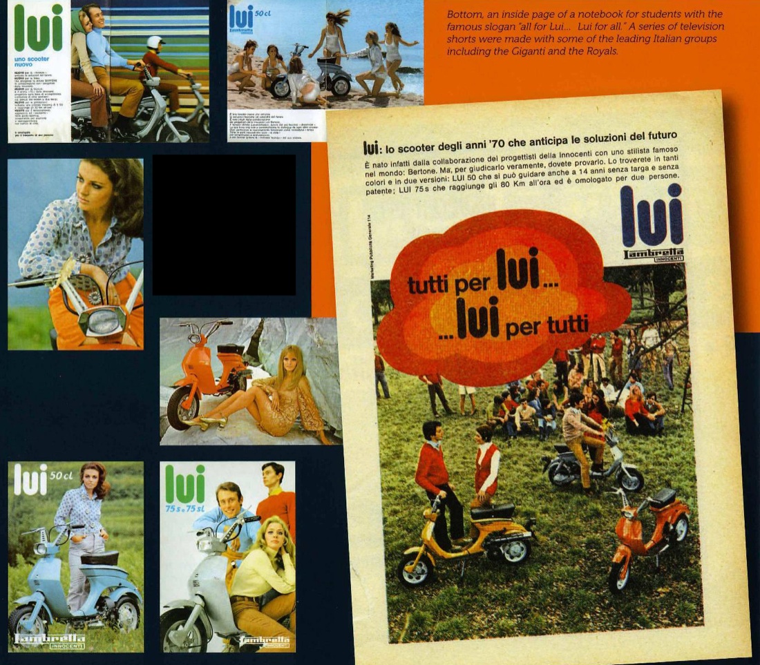 1968: la Lambretta “Lui”, lo scooter futuribile – Storia e foto