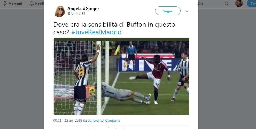 Juve – Real Madrid: i social si spaccano sull’eliminazione dei bianconeri Juve – Real Madrid: i social si spaccano sull’eliminazione dei bianconeri