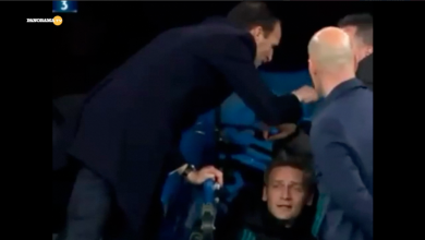 Allegri-Sergio Ramos; lite sul rigore di Real Madrid-Juventus | video