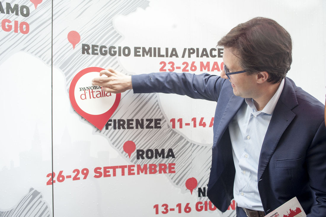 Panorama d’Italia: l’inaugurazione a Firenze con Dario Nardella