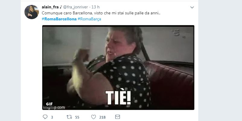 Come i social network hanno celebrato l’impresa della Roma