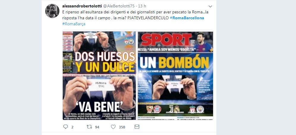 Come i social network hanno celebrato l’impresa della Roma