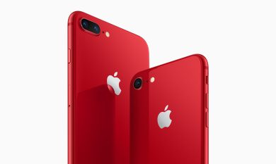 L’iPhone 8 si tinge di rosso (per aiutare la lotta contro l’AIDS)